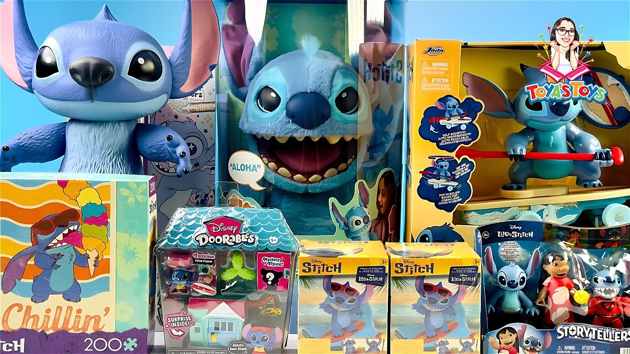 Unboxing and Review of Disney Lilo And Stitch Toys Collection