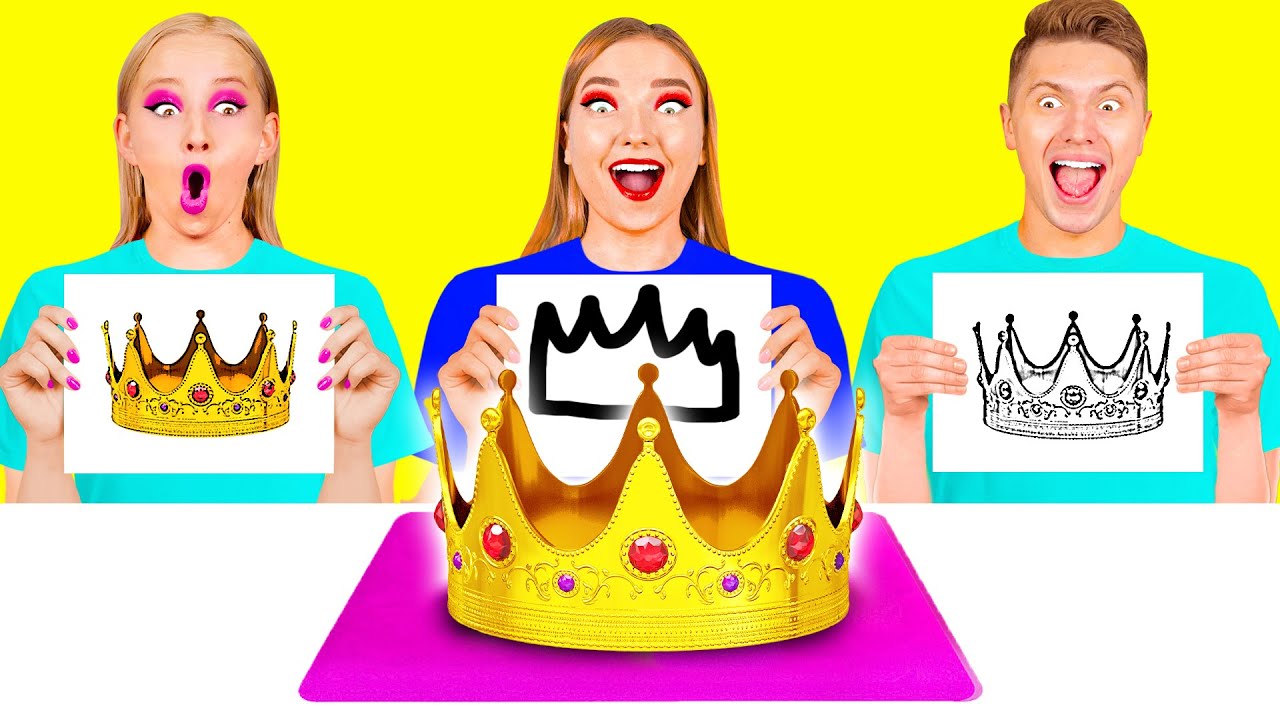 Кто Лучше Нарисует Предмет, Получит Его | Сумасшедший Рисовальный Челлендж от Hahanom Top Challenges