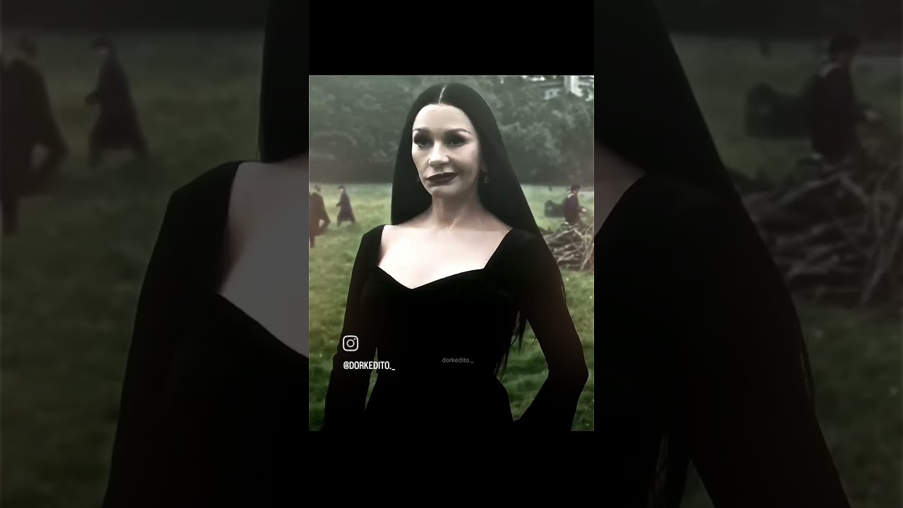 Morticia Adams || Wednesday || season 2 || Catherine zetajones || Netflix || lana Del Rey #shorts