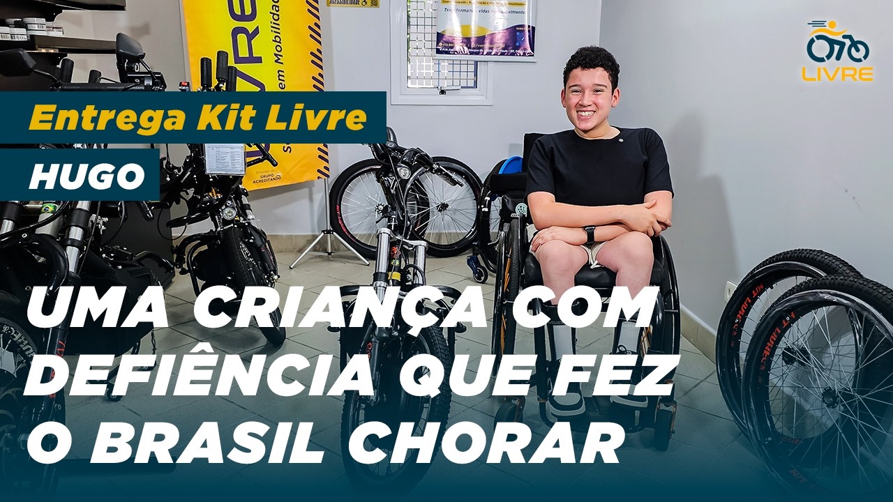 Entrega Kit Livre I Hugo