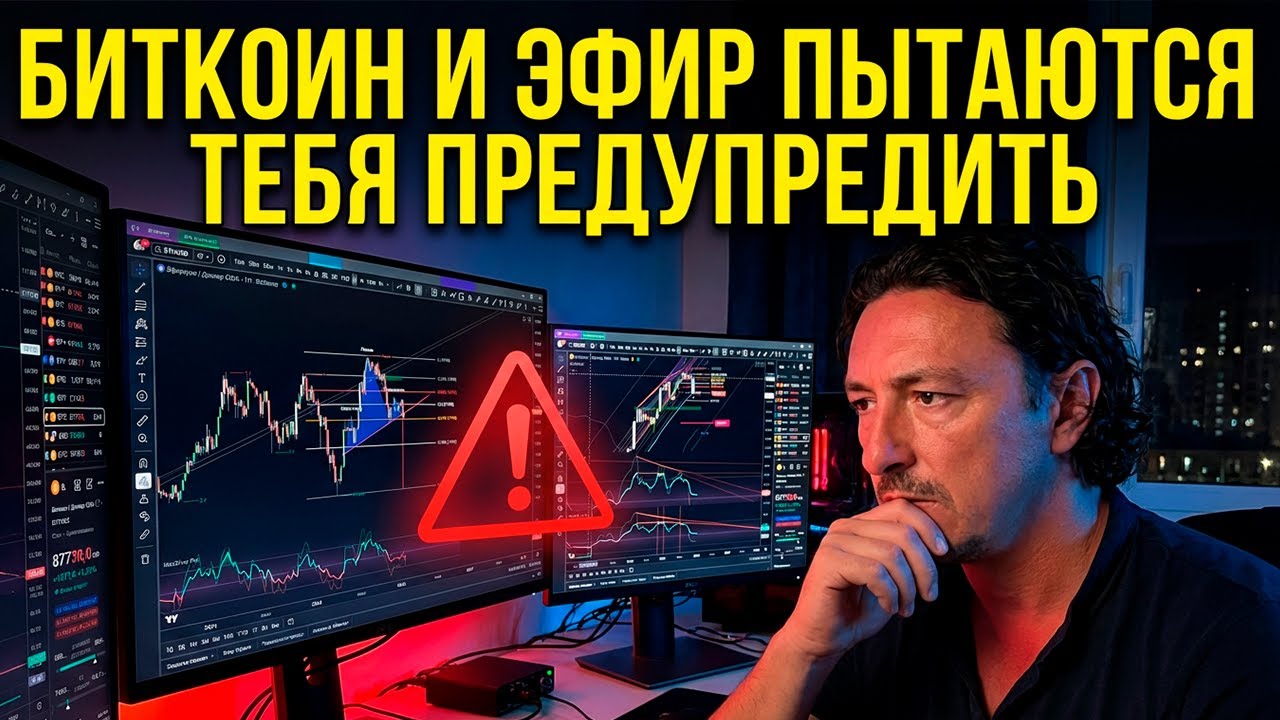 🚨 БИТКОИН И ЭФИР ПЫТАЮТСЯ ТЕБЯ ПРЕДУПРЕДИТЬ