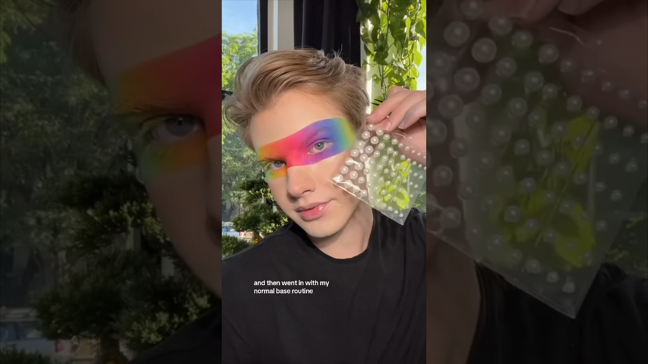 Vivid Veil✨ Pride Makeup🌈 #makeup #pride