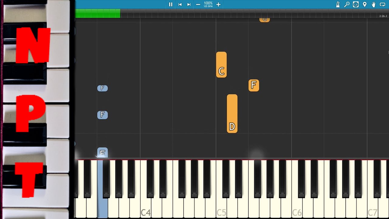 One Direction - I Want To Write You A Song Piano Tutorial - How to play - Instrumental
