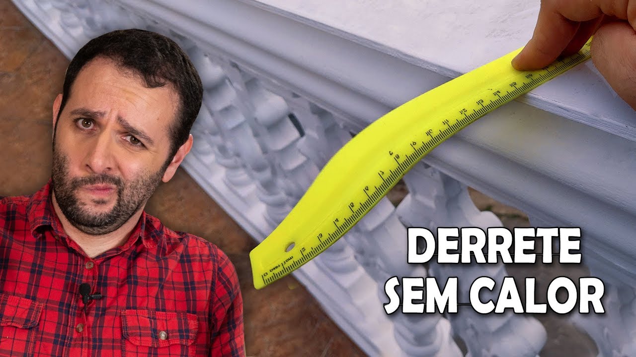A régua que derrete na câmera
