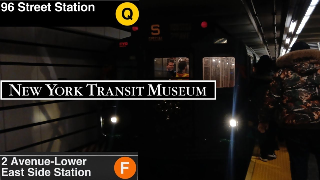 MTA NYCT Subways: IND R1/9 (F) Train from 96th Street - 2nd Avenue to Houston Street - 2nd Avenue