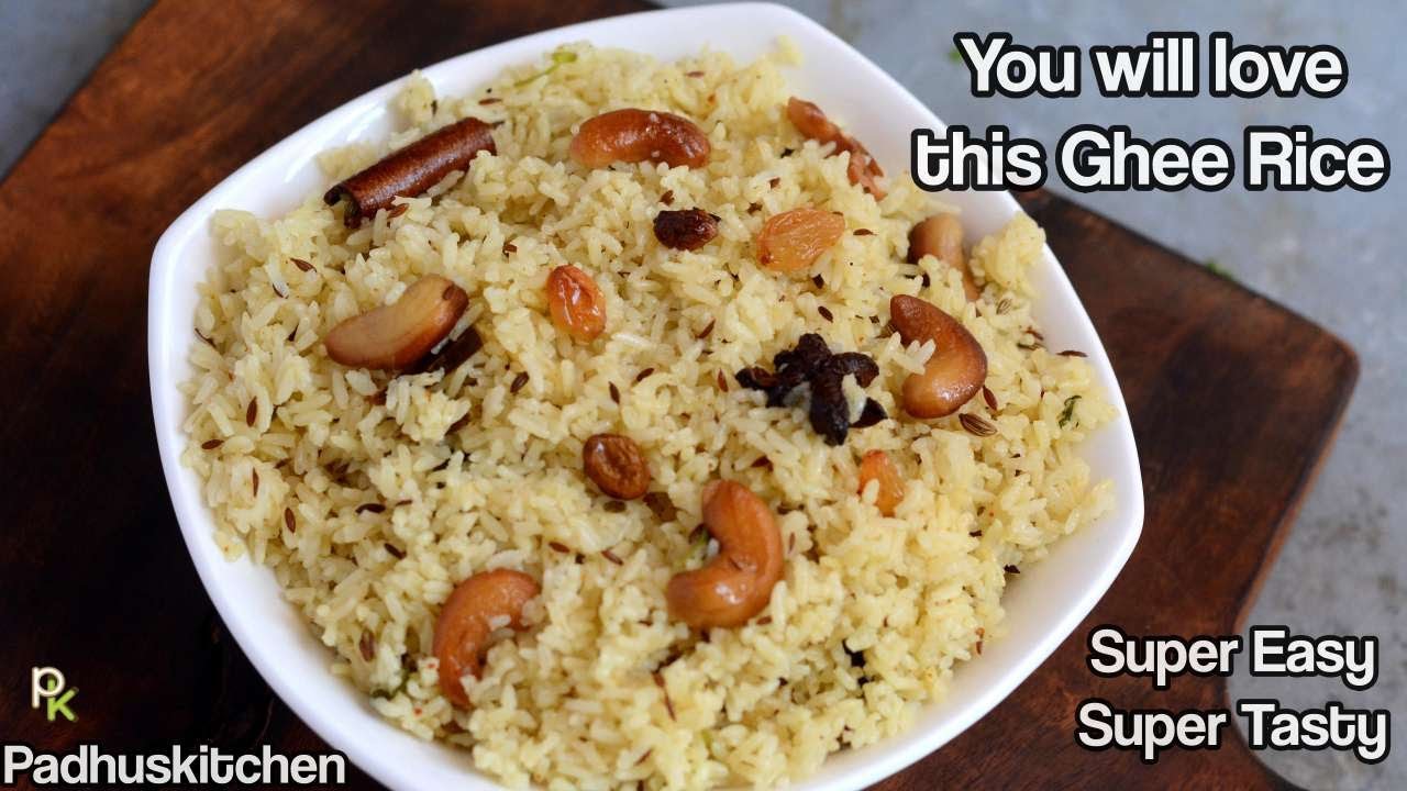 Flavorful Easy Ghee Rice-Neychoru-Try Making Ghee Rice like this next time, you will love it.