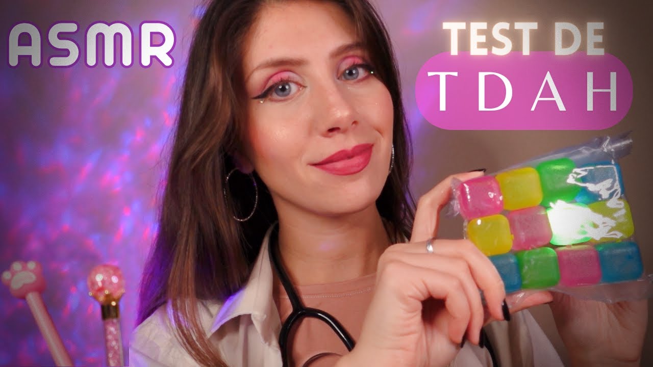 ASMR • Test de ATENCIÓN Rolepay TDAH Sigue TODAS las instrucciones 💜