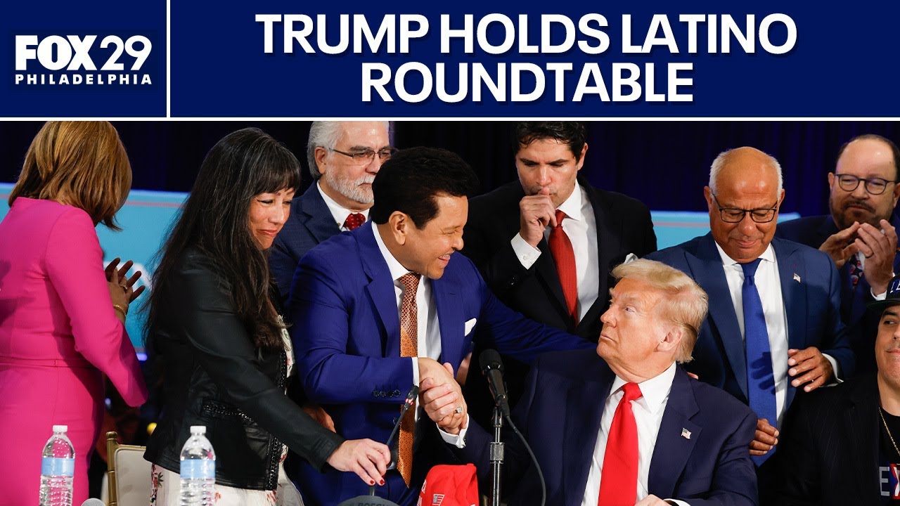 Donald Trump hosts Latino roundtable in Miami