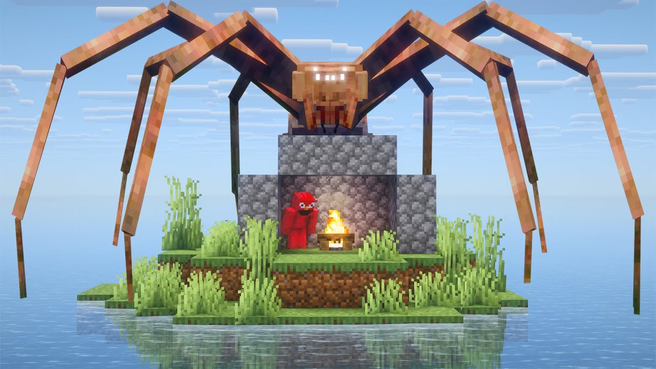 Surviving a Cursed Island In Minecraft Hardcore