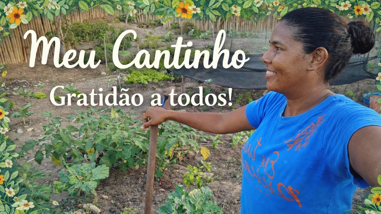Vida simples no meu cantinho, gratidão e muita fartura.