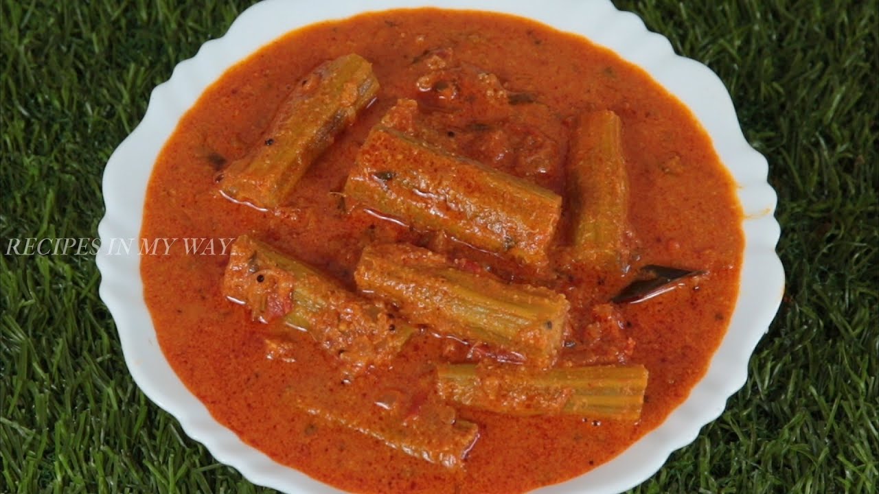 முருங்கைக்காய் குழம்பு - MURUNGAIKAI KULAMBU - DRUMSTICK CURRY - SIDE DISH FOR RICE