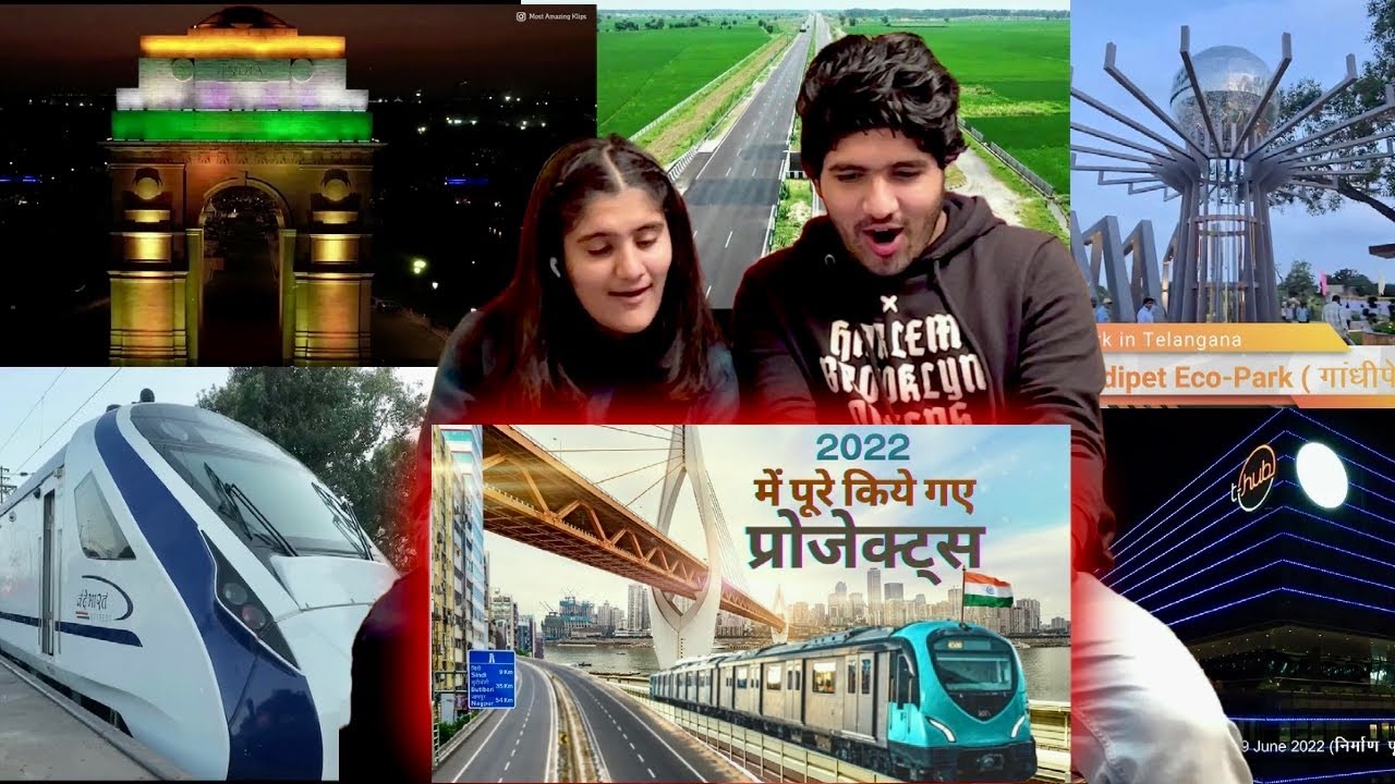 Pakistani Reaction on India's Top 30 Projects Completed In 2022 | Emerging India