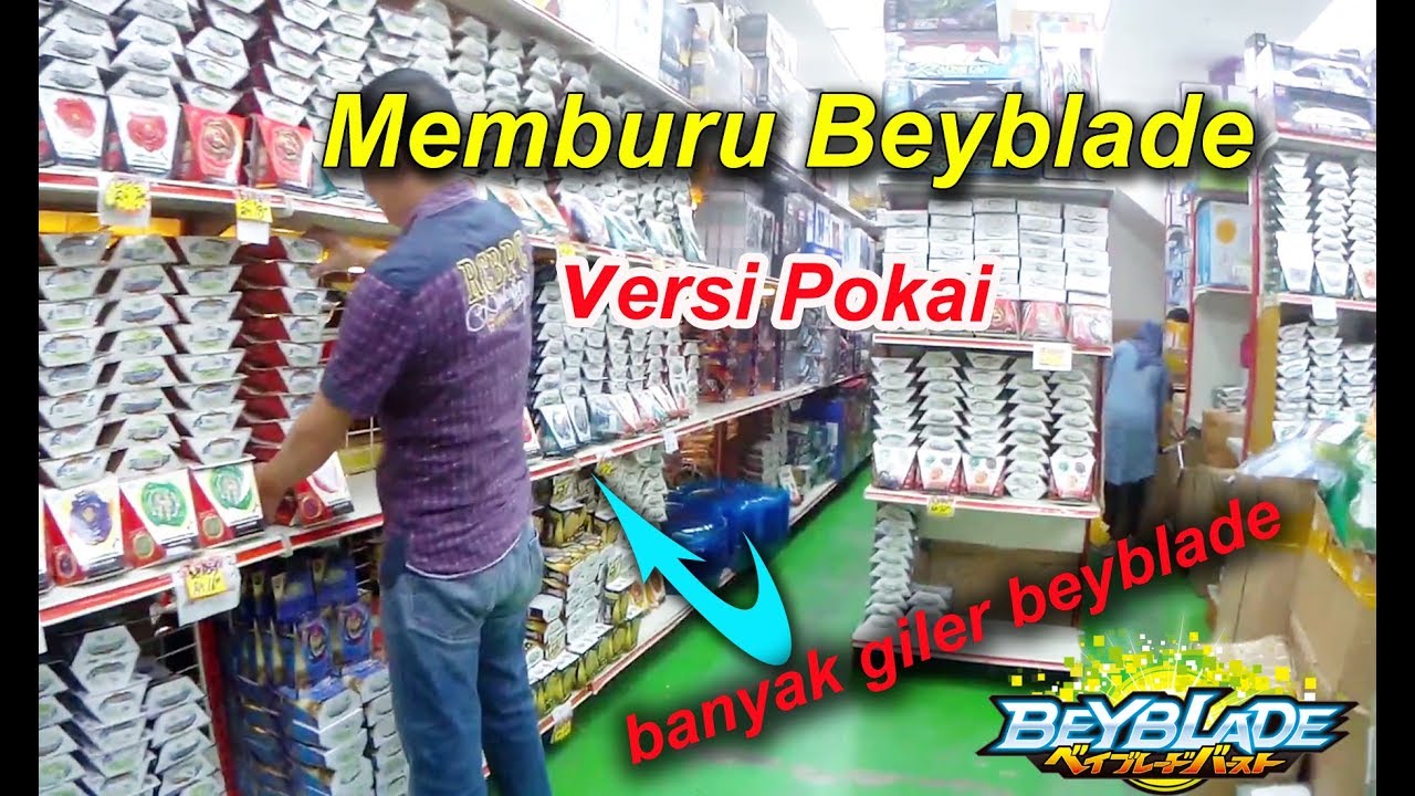 MEMBURU BEYBLADE | Versi Takde Bajet | Beyblade tak Ori | Lubuk Dan Syurga Beyblade