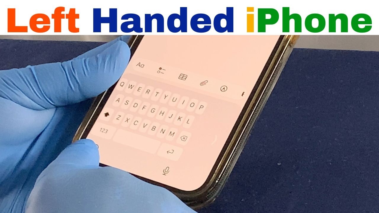 How to Choose Left Handed, Right Handed & Default iPhone Layouts, In iOS 26 VoiceOver for Blind