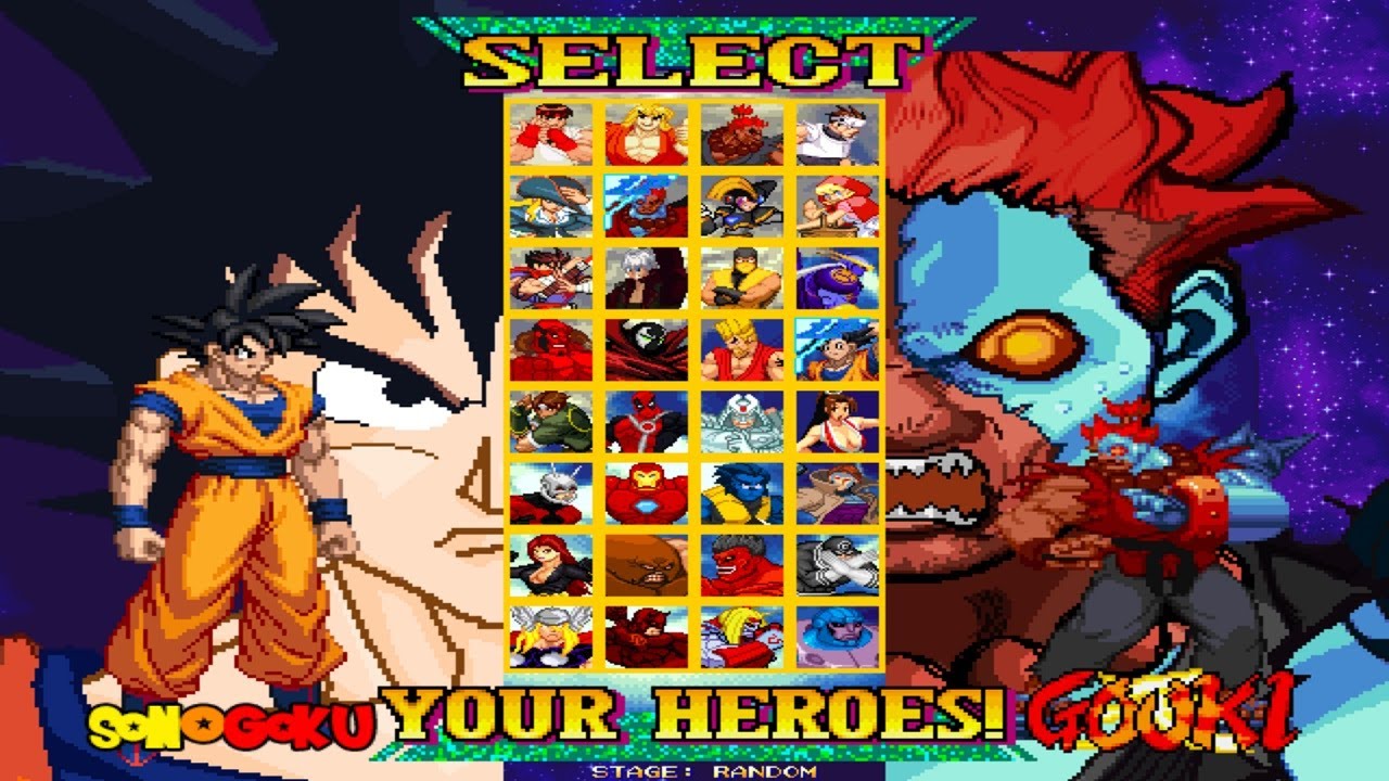 Marvel VS Capcom REMAKE Mugen  🎮【+ Download】