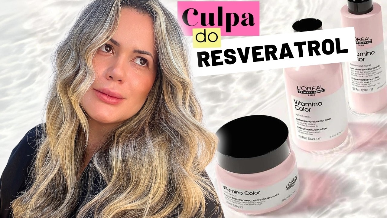 🩷VITAMINO COLOR L'Oréal | O Antioxidante que vai salvar o Loiro e o cabelo Colorido { CONTA MAIS }