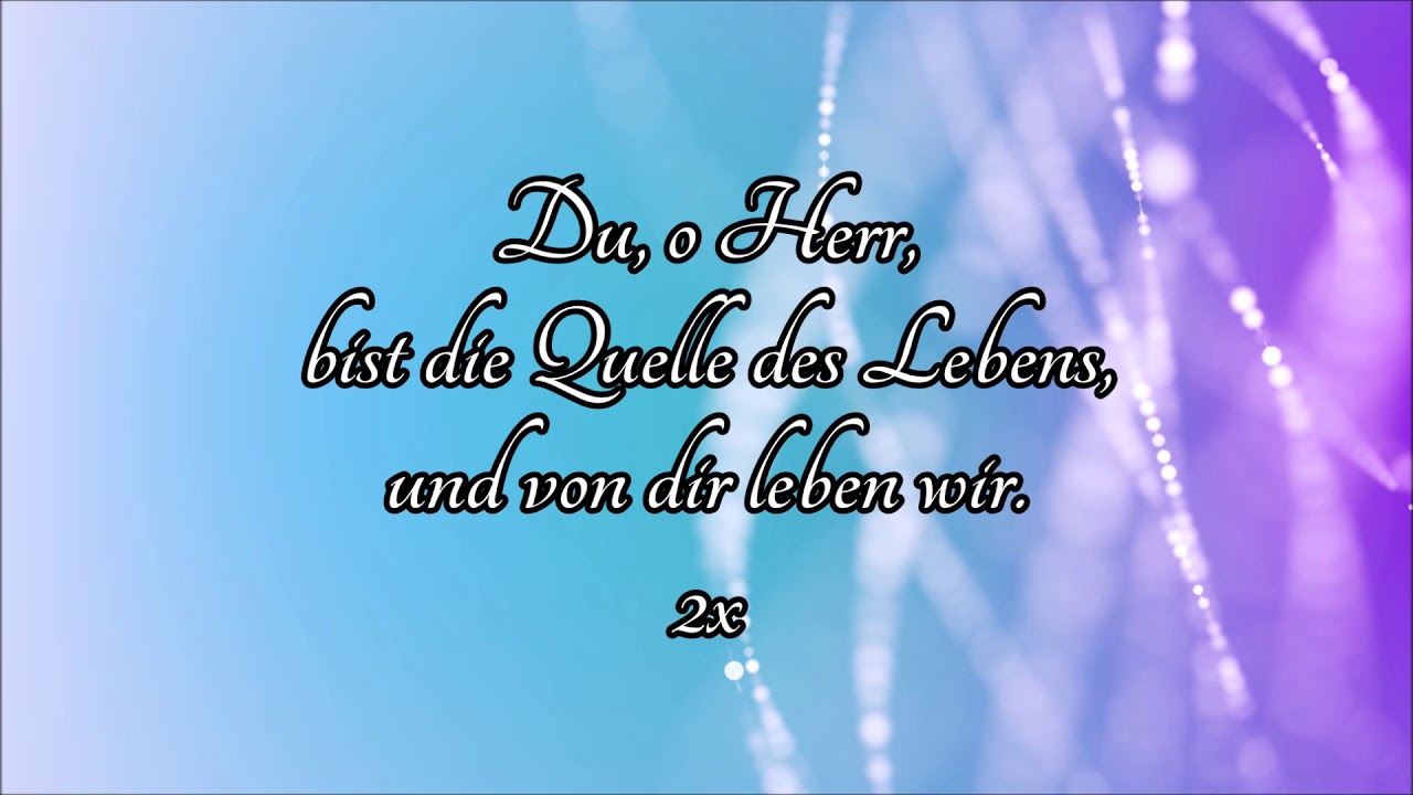 Herr im Glanz deiner Majest&auml;t - Feiert Jesus (Lyric Video)
