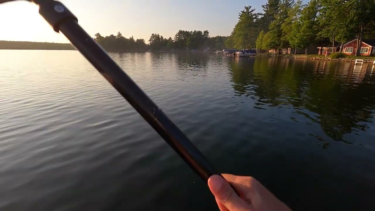 Manistee Lake, Kalkaska Michigan 4K FPV ASMR Paddle Board