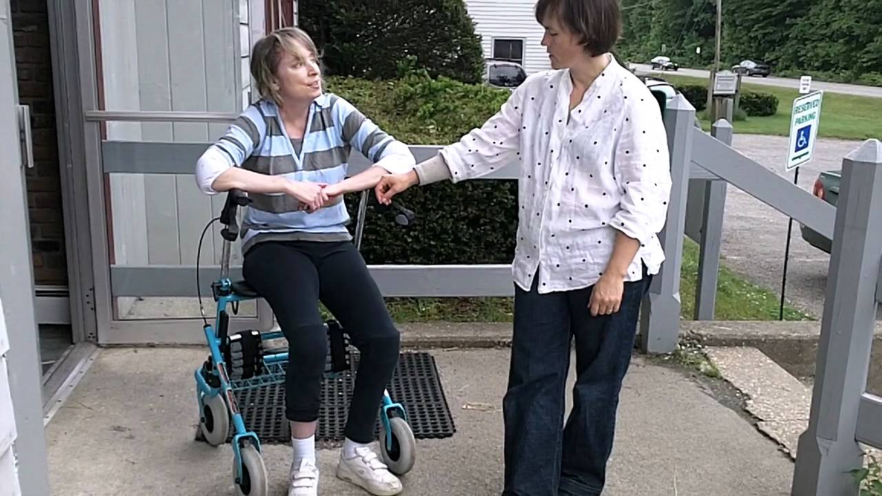 cerebellum ataxia -- rolling weighted walker.MOV