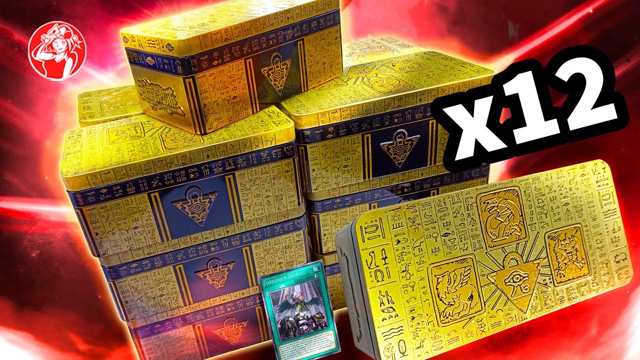 🥇 ¡UNBOXING 12 MEGATIN 2022! | Yu-Gi-Oh! Tin of the Pharaoh’s Gods
