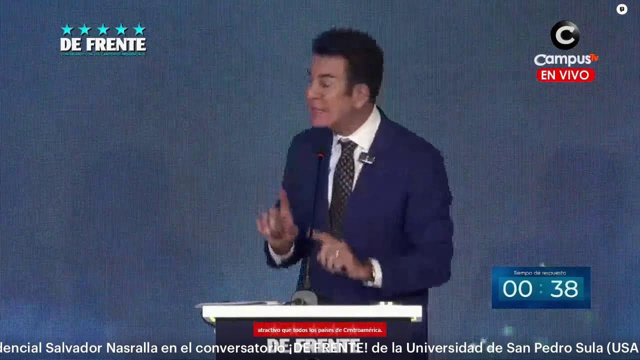 🔴EN VIVO: Salvador Nasralla en el conversatorio ¡DE FRENTE! de la USAP