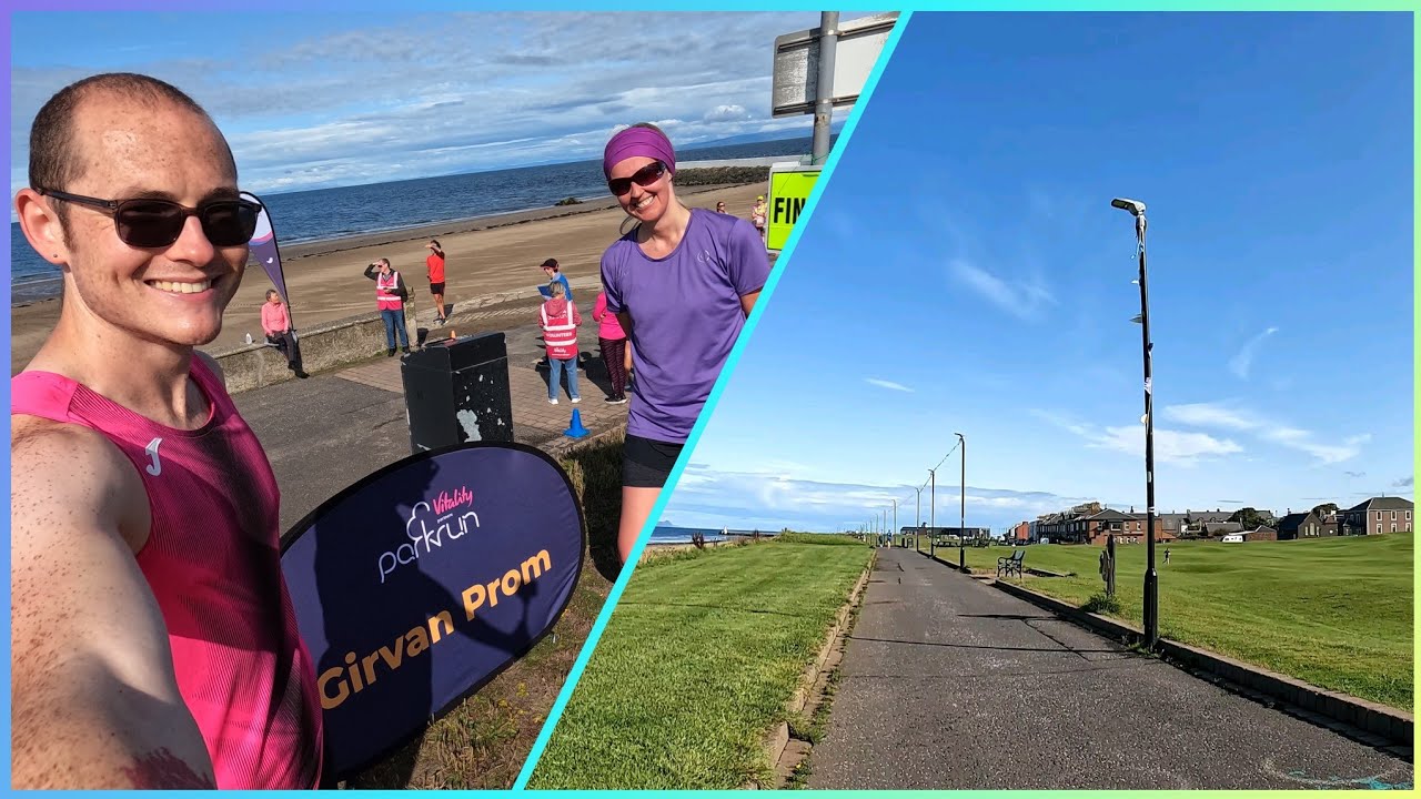 Girvan Prom parkrun Vlog