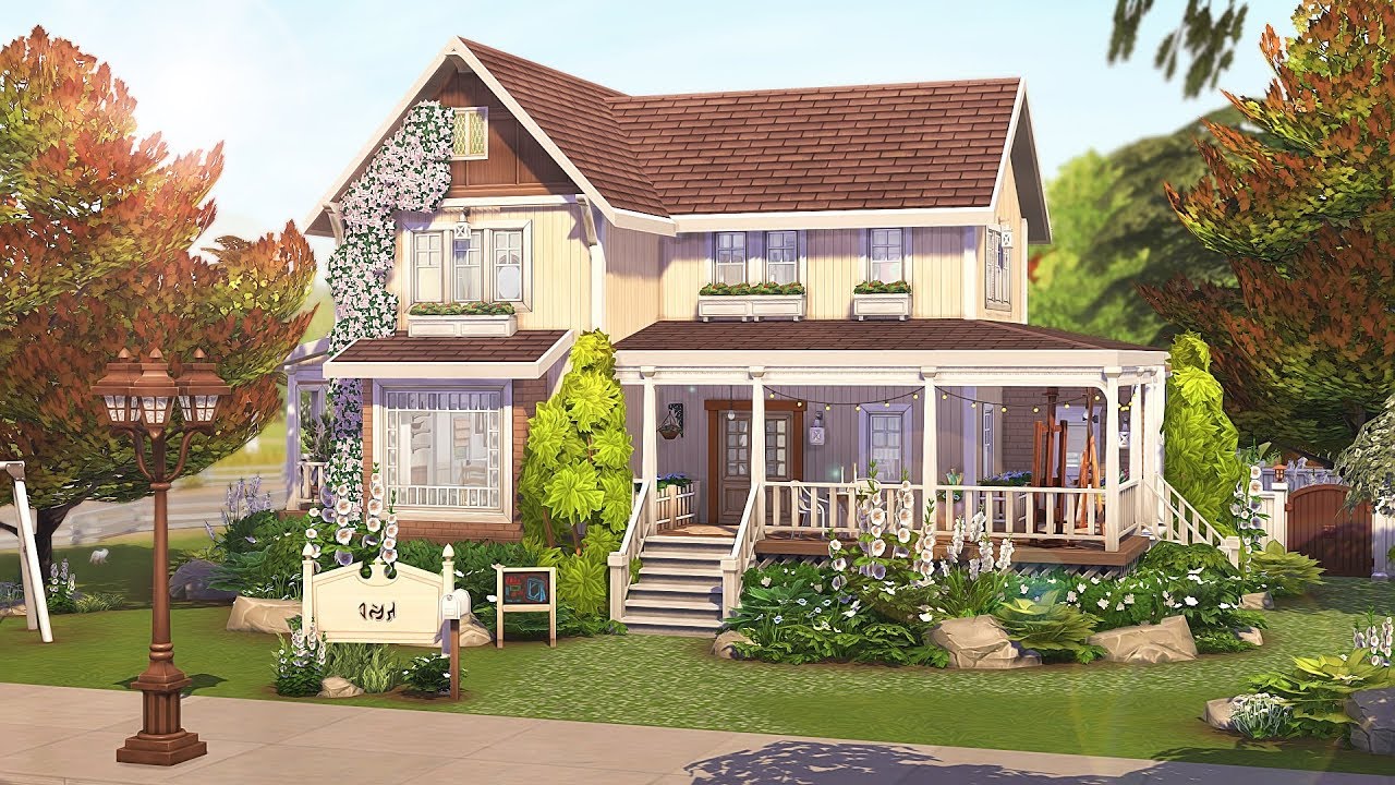SINGLE MOM HOME BUSINESS 🏠 | The Sims 4 | Speed Build