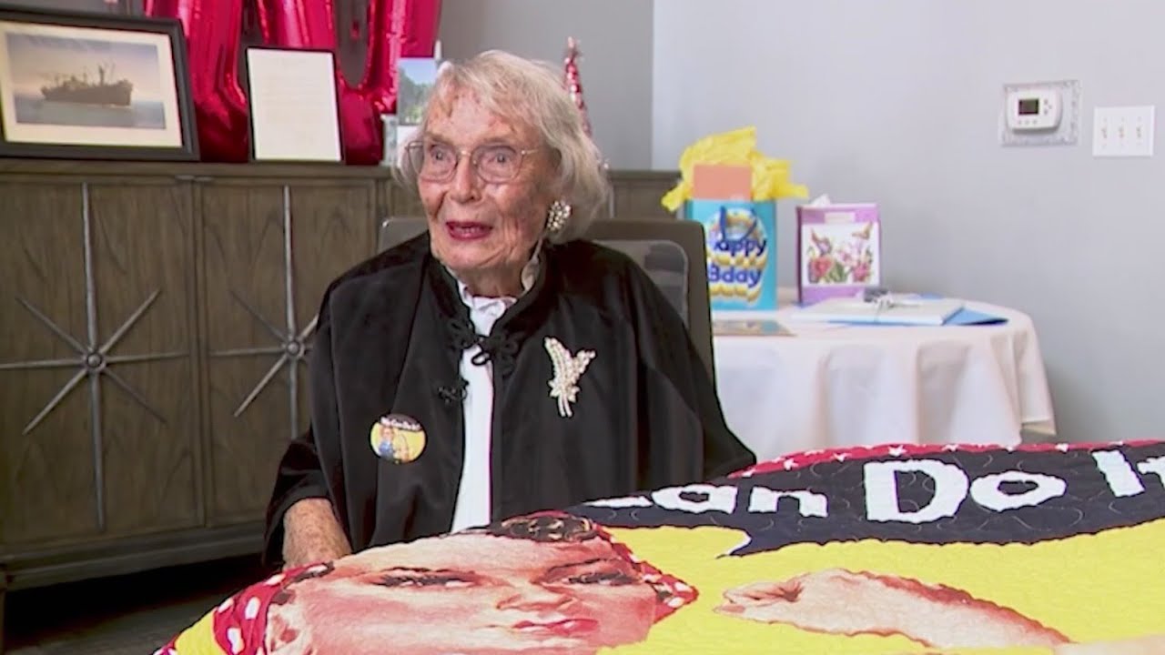 Stockton honors an original 'Rosie the Riveter' on her 100th birthday