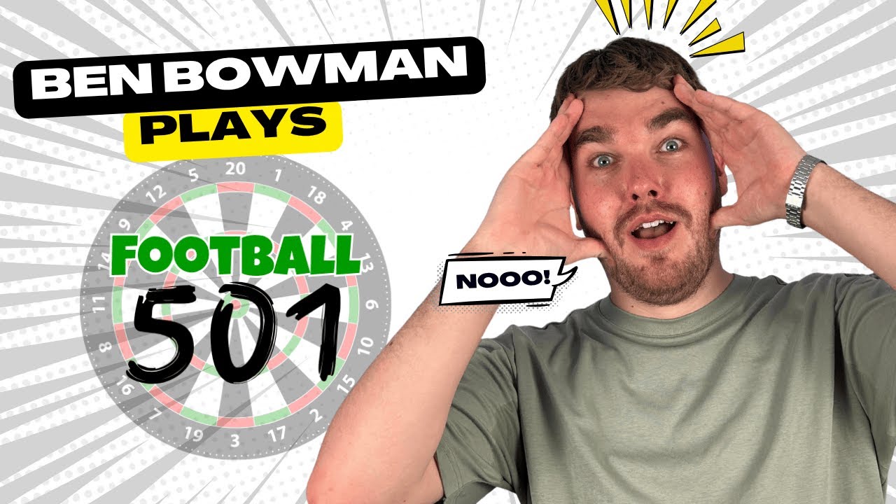 Football 501™  with @BenBowman_ | The Football Darts Game