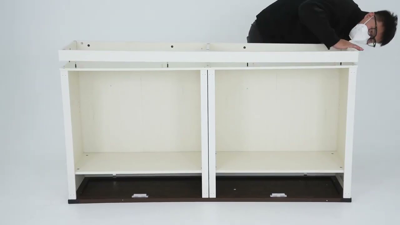 65 Inch Sideboard Buffet Cabinet with Storage, Farmhouse Kit... Link in description 🔗
