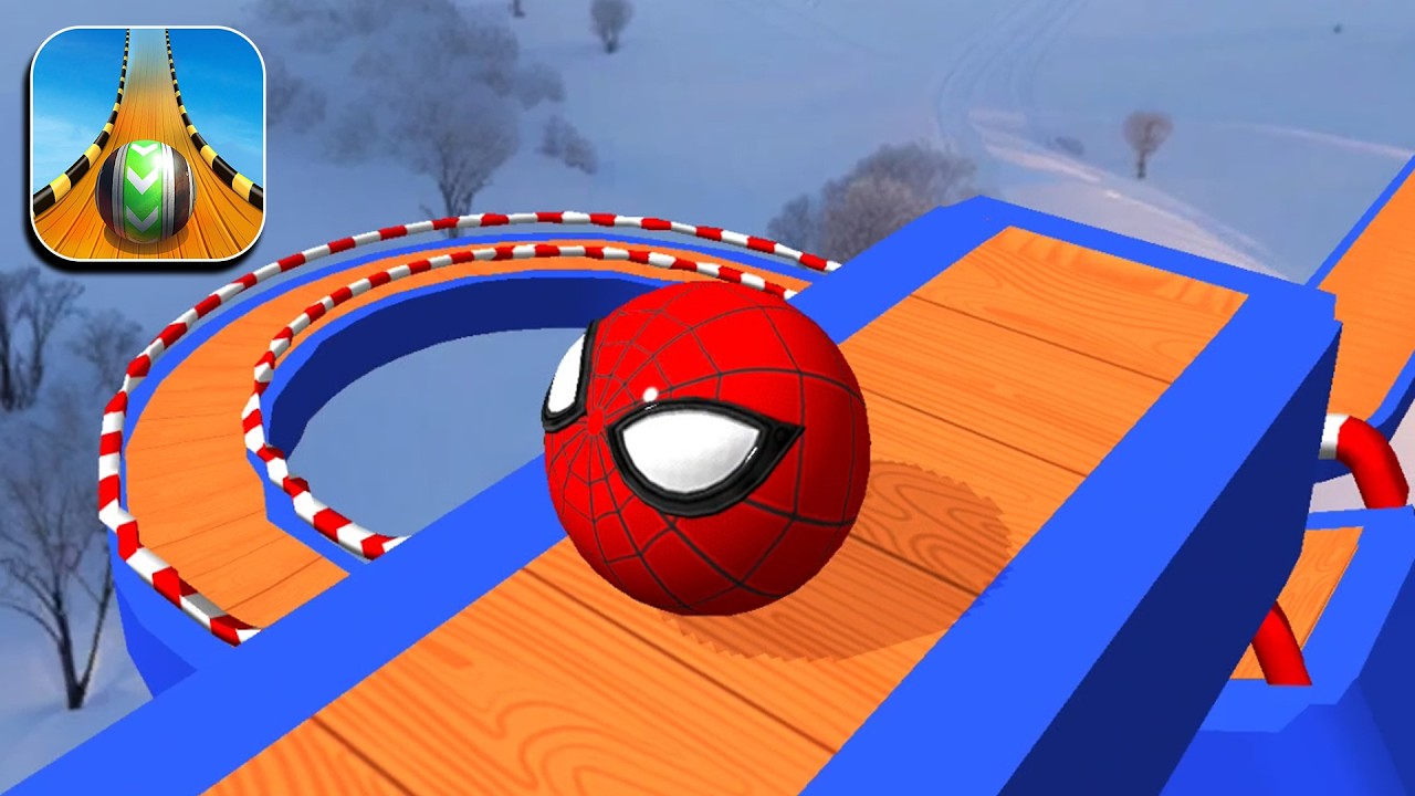 Sky Rolling Ball 3D Gameplay Speedrun iOS Android Level 324