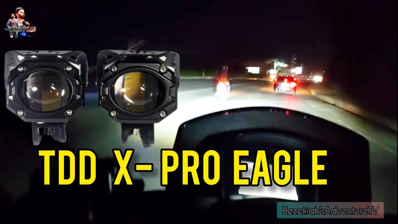TDD X-pro Eagle / Night Fury Auxillary Lights || #tdd #auxillarylights #minidrivinglights