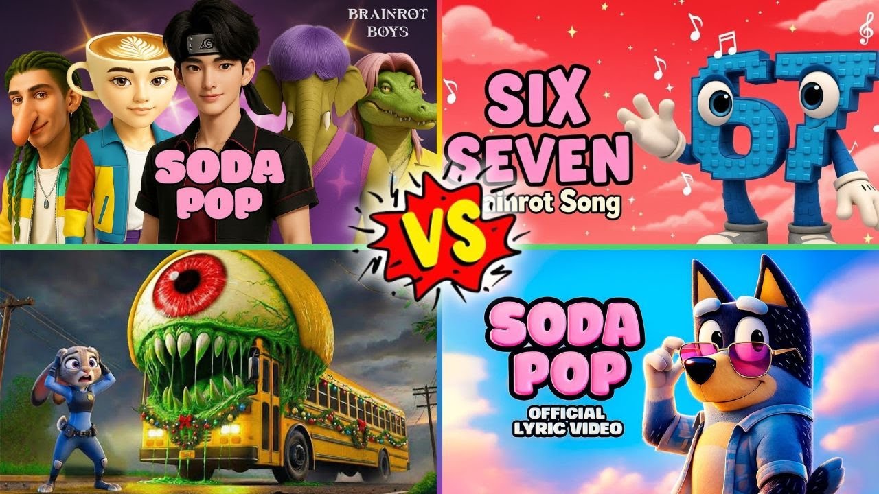 TILES HOP MEME EDITION | Soda Pop & Brainrot Vibes & Zootopia 2