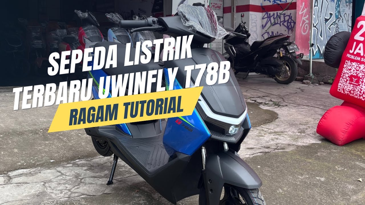 T78B Sepeda Listrik Terbaru Uwinfly MURAH,KEREN,CANGGIH