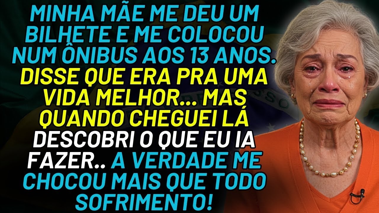 HISTÓRIA REAL DESTA AVÓ 👵💔 DESPERTEI NO MEIO DE UM ÔNIBUS E MINHA MÃE HAVIA SUMIDO... ISSO VAI TE...