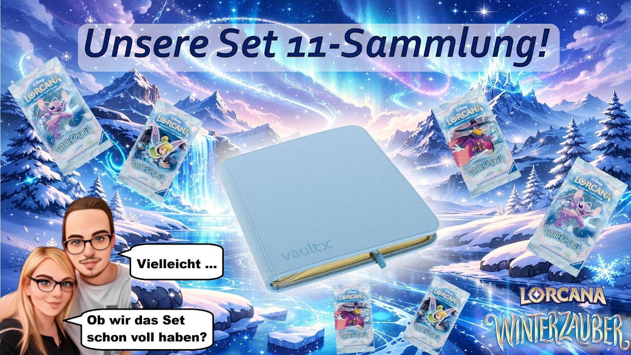 Diese Karte haben wir noch benötigt! 😱 Set 11 Winterzauber Sammlung | Disney Lorcana Opening deutsch