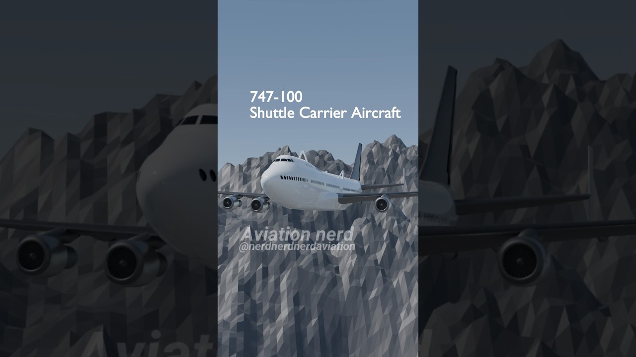 ✈🚀Boeing 747 SCA for Shuttle
