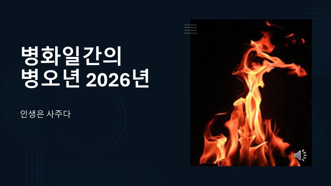병화일간은 2026년 병오년을 어떻게 살 것인가?