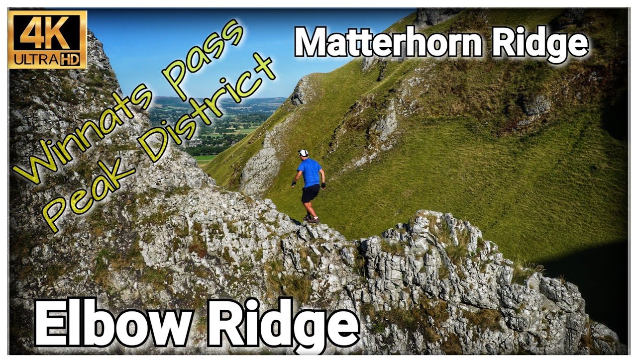 Solo Elbow Ridge, Matterhorn Ridge - Winnats pass Peak District
