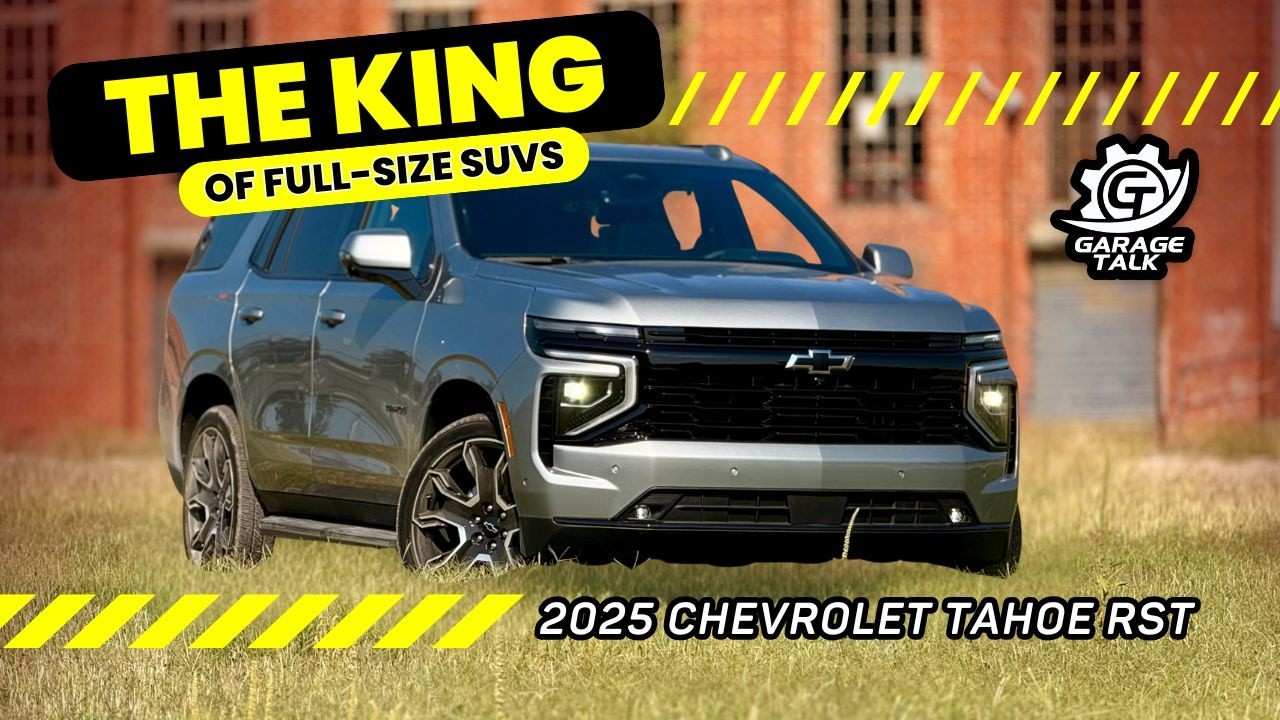 Первый тест-драйв Chevrolet Tahoe RST 2025 года // На какие компромиссы приходится идти ради стиля