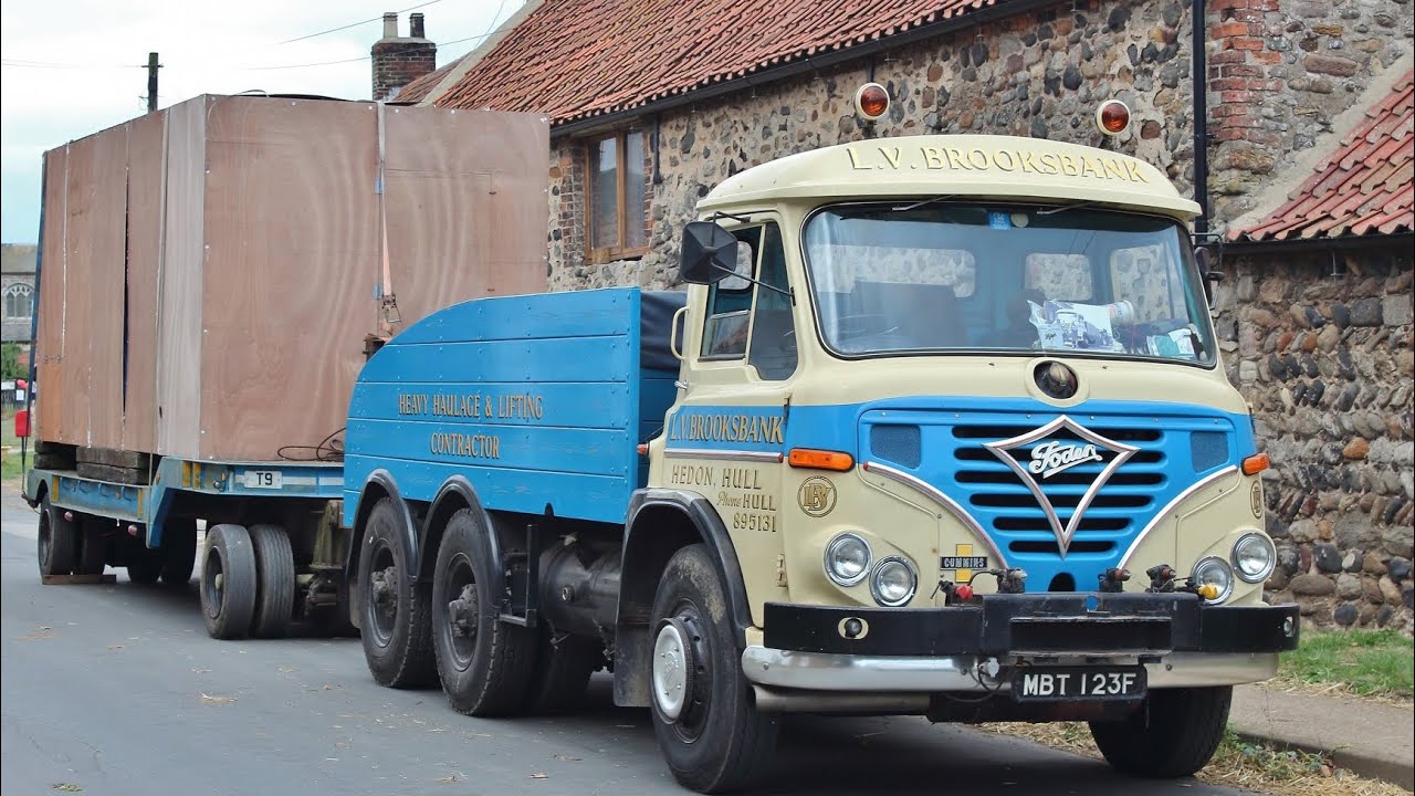 Foden S36 Ballast Tractor Start and Drive