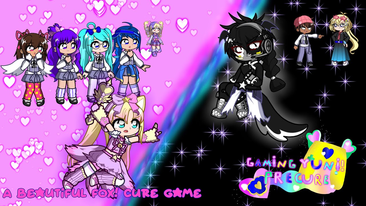 Gaming yuni! Precure || episode 1 a beautiful fox! Cure game || gacha life 2 precure series👾🎮