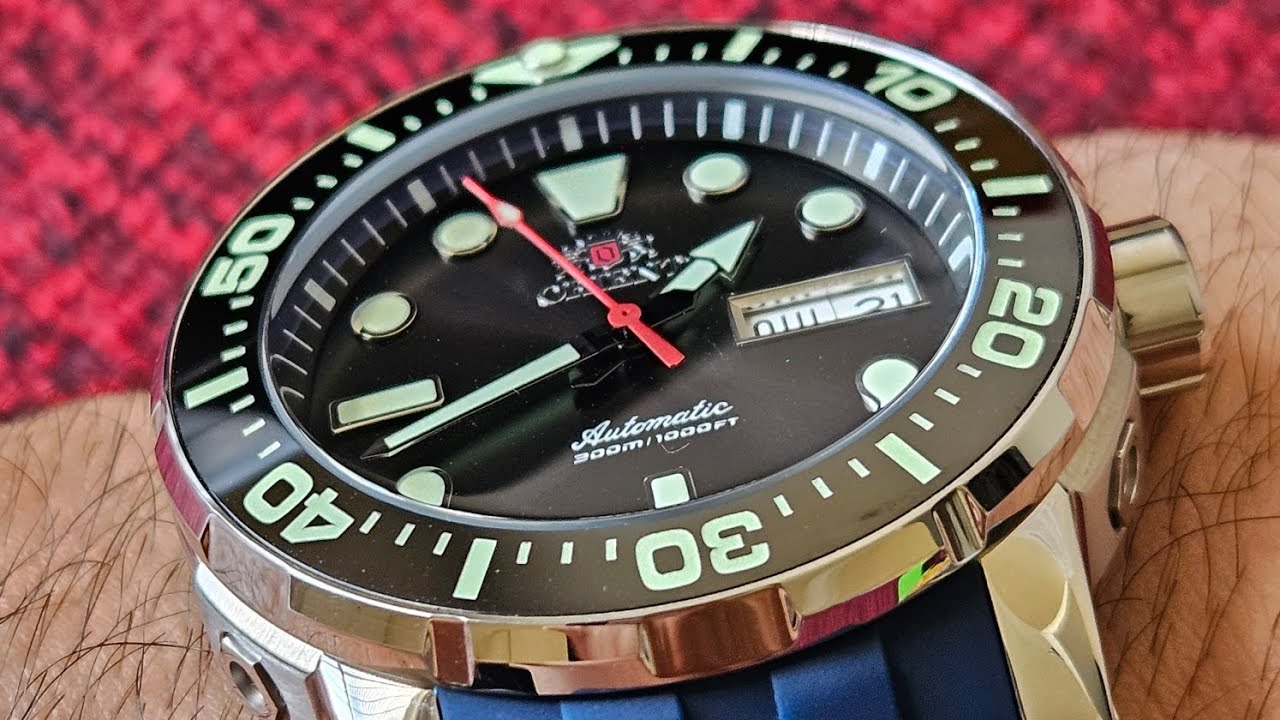 Orient Poseidon, Diver Profissional e Premium! #Orient #relógio #diver