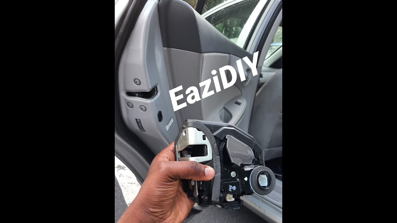 $35 DIY | How to Replace Door Lock Actuator (Rear Door) for 2009-2013 Toyota Corolla