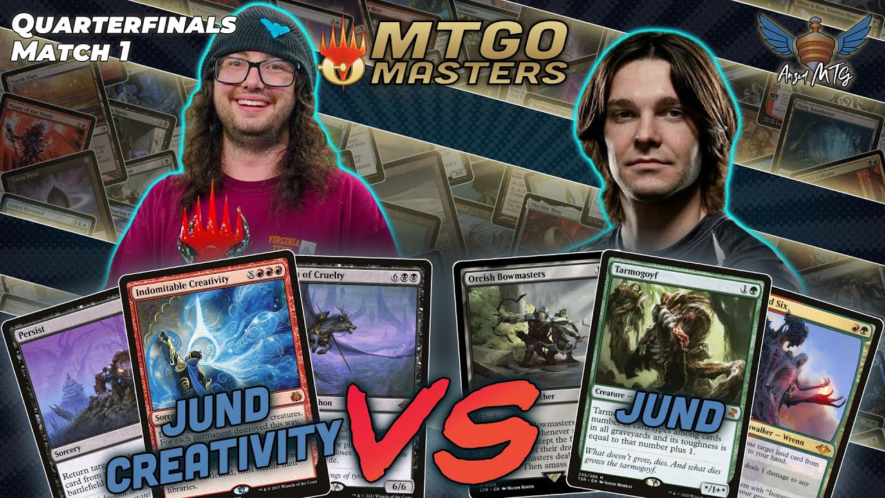 Jund Creativity vs Jund | MTG Modern | MTGO Masters | Quarterfinals | Match 1