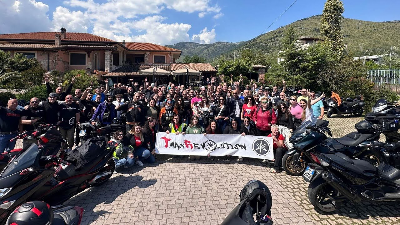 TMAX REVOLUTION ROMA » RADUNO di domenica 12 maggio 2024