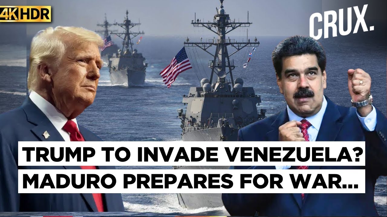 US Armada Surrounds Venezuela? Trump Sends Destroyers, 4500 Marines, Maduro Deploys Millions of… |4K