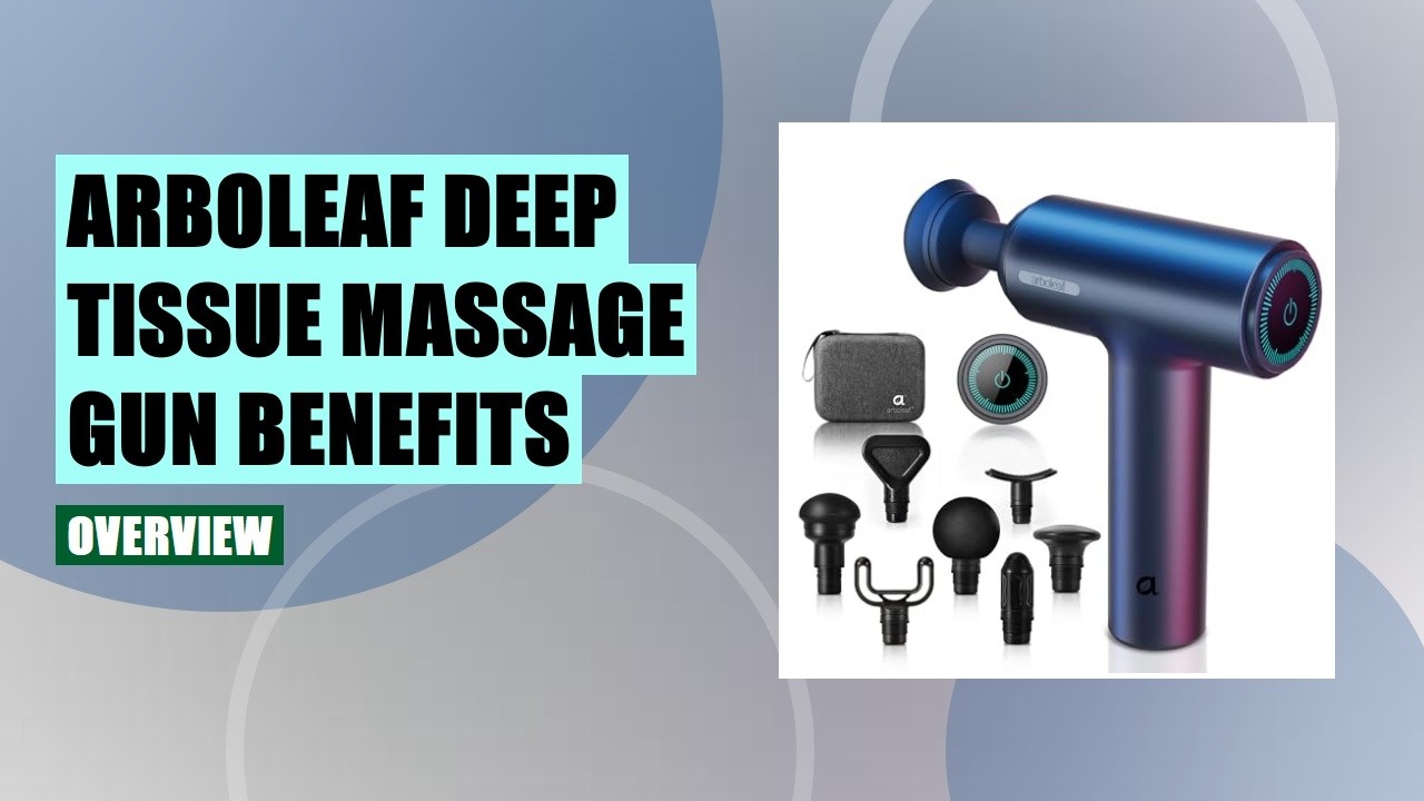 Arboleaf Massage Gun Review: Powerful Deep Tissue Muscle Massager!