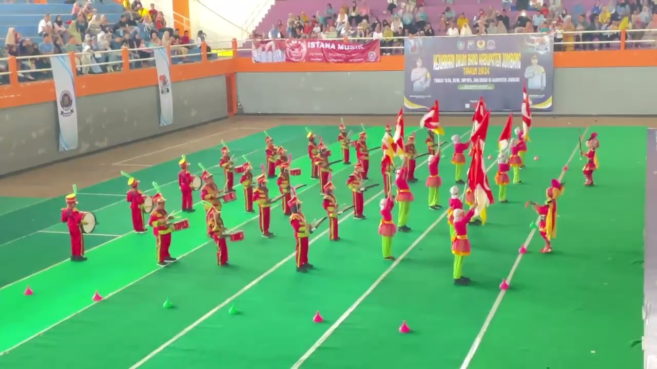 Lomba drum band TK Muslimat nu2 Tambakberas Jombang