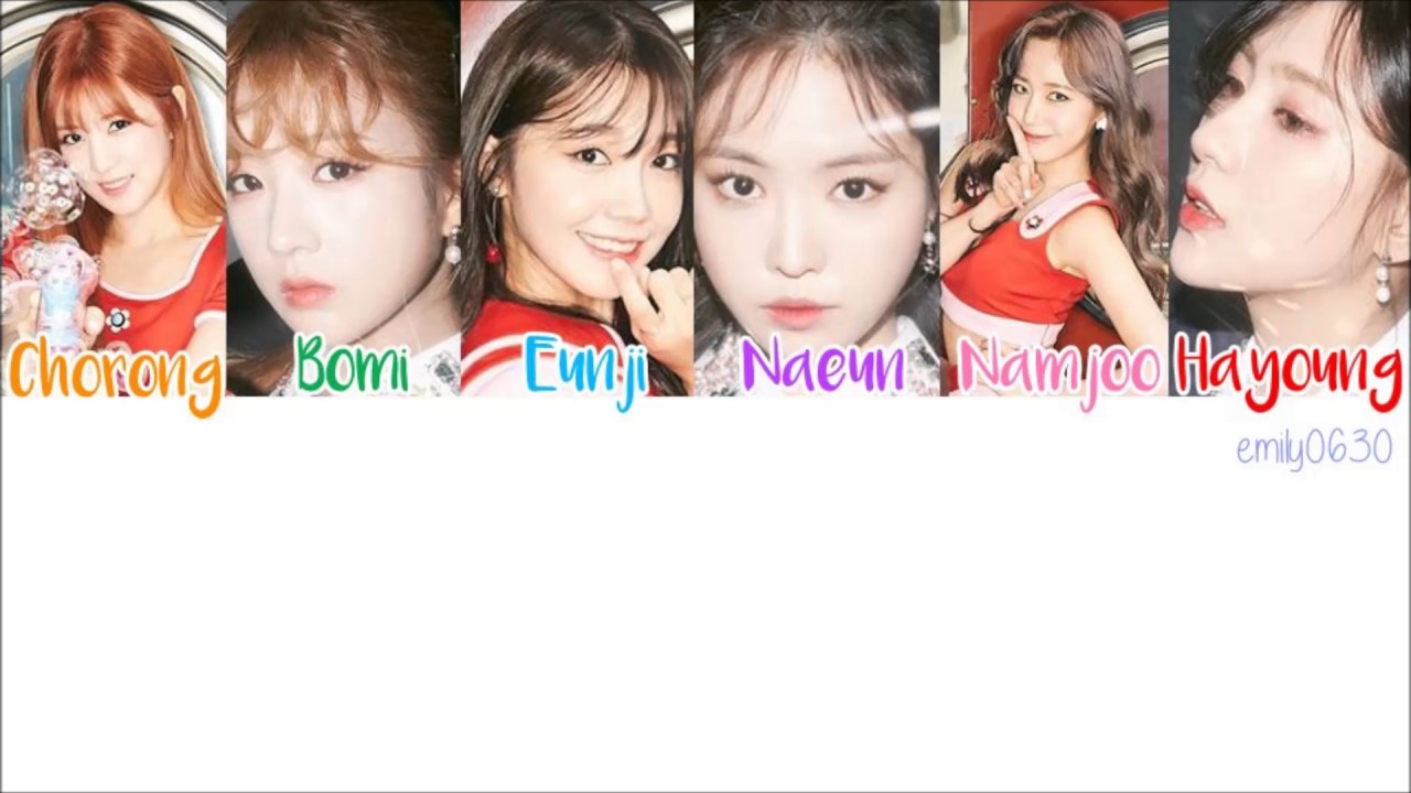 APINK (에이핑크) - LIKE! (좋아요) [Color Coded Lyrics]